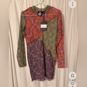 ragged priest plaid dress - US size small uk 10